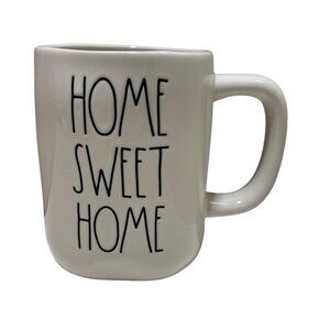 Rae Dunn "Home Sweet Home" White Ceramic Mug 16 Oz‎